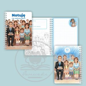 Mały notatnik dla dzieci NOTUJĘ - A6