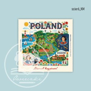 Ściereczka KM6 do okularów/ekranów